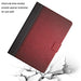 Stitching Solid Colour Flip Leather Smart Tablet Case