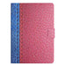 Stitching Solid Colour Flip Leather Smart Tablet Case