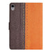 Stitching Solid Colour Flip Leather Smart Tablet Case
