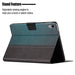 Stitching Solid Colour Flip Leather Smart Tablet Case