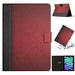 Stitching Solid Colour Flip Leather Smart Tablet Case