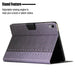 Stitching Solid Colour Flip Leather Smart Tablet Case