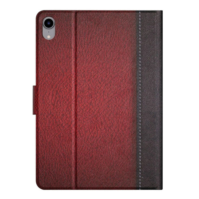 Stitching Solid Colour Flip Leather Smart Tablet Case