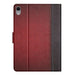 Stitching Solid Colour Flip Leather Smart Tablet Case