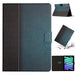 Stitching Solid Colour Flip Leather Smart Tablet Case