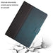 Stitching Solid Colour Flip Leather Smart Tablet Case