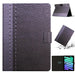 Stitching Solid Colour Flip Leather Smart Tablet Case