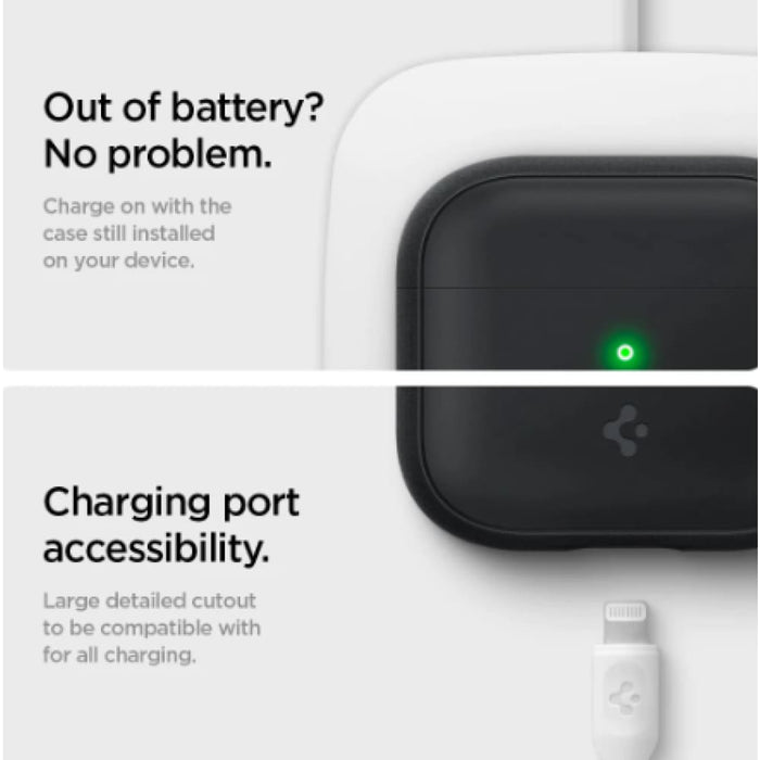 Nz Local Stock-spigen Silicone Fit Case for Airpods 3