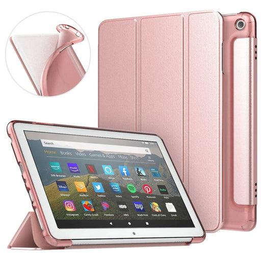 Nz Stock Tpu Translucent Back Cover For Kindle Fire Hd 8