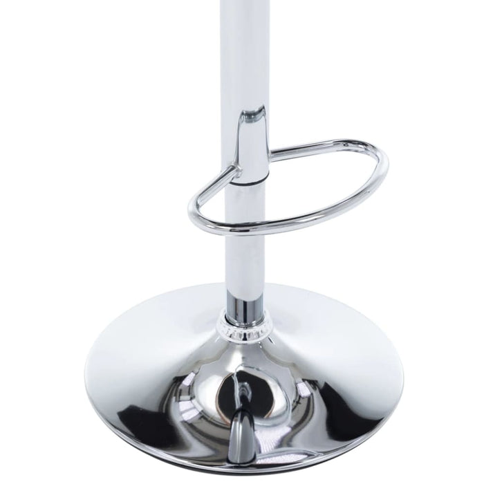 Bar Stools 2 Pcs Black Faux Leather and Bentwood Xntoan