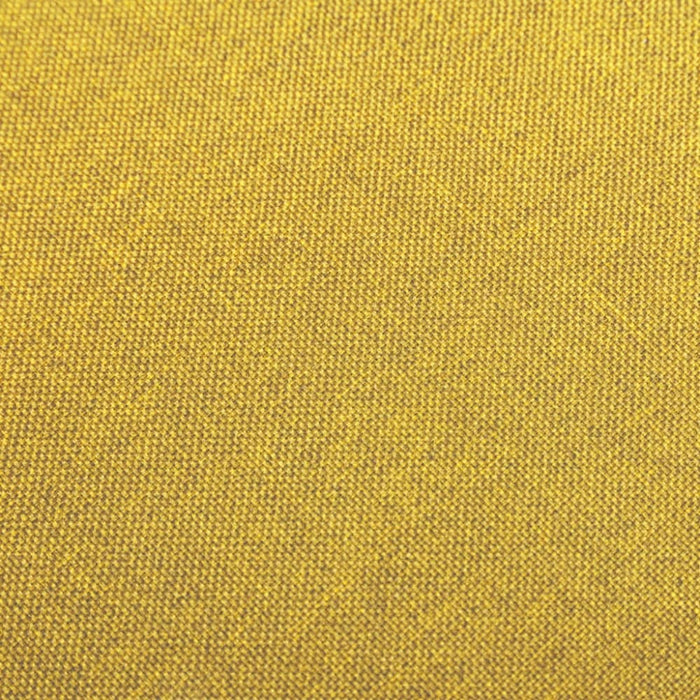 Bar Stools 2 Pcs Mustard Yellow Fabric Xnktia