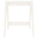 Stools 2 Pcs White 40x40x45 Cm Solid Wood Pine Nxtllb