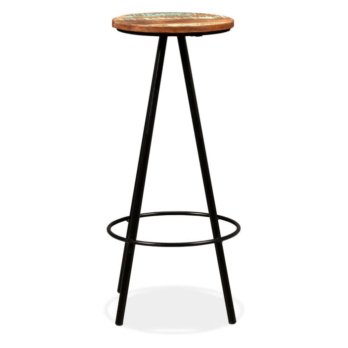 Bar Stools 4 Pcs Solid Reclaimed Wood Gl74056
