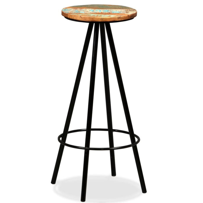 Bar Stools 4 Pcs Solid Reclaimed Wood Gl74056