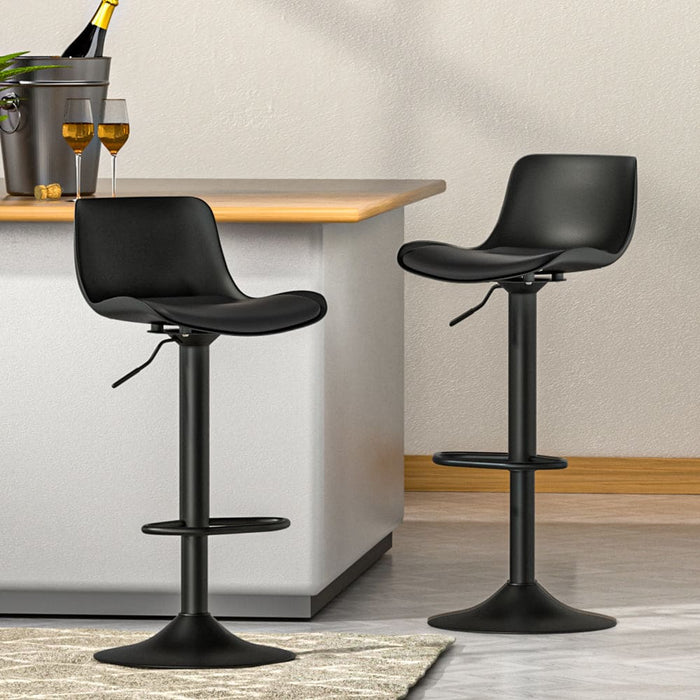 Bar Stools Kitchen Swivel Gas Lift Stool Leather Dining