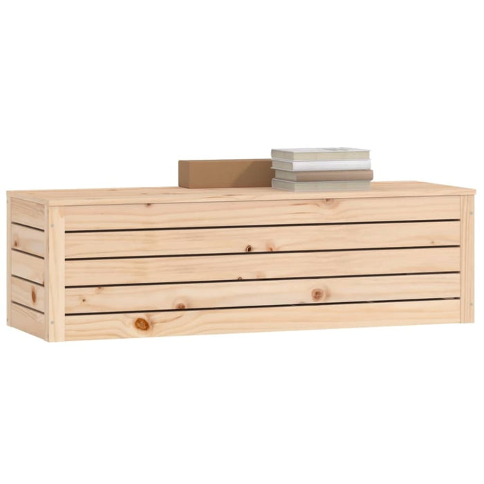 Storage Box 109x36.5x33 Cm Solid Wood Pine Nxtlxa