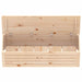 Storage Box 109x36.5x33 Cm Solid Wood Pine Nxtlxa