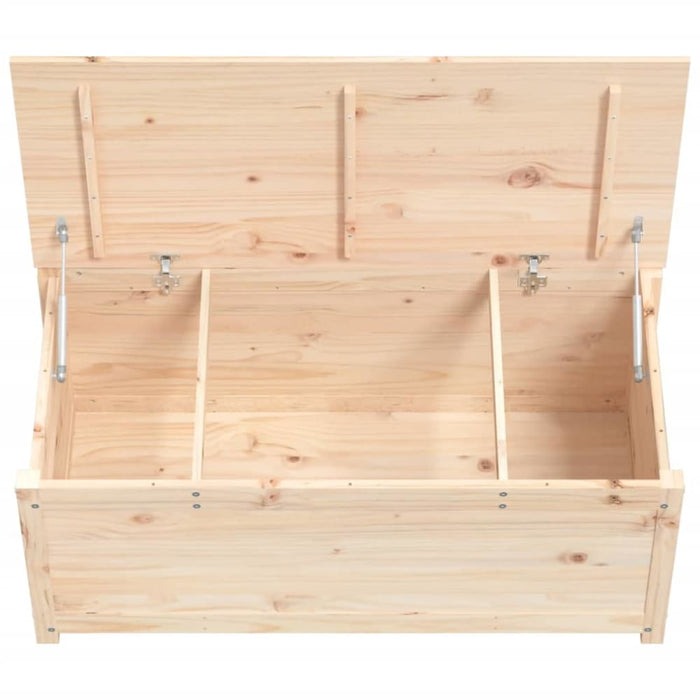 Storage Box 110x50x45.5 Cm Solid Wood Pine Nxtptk