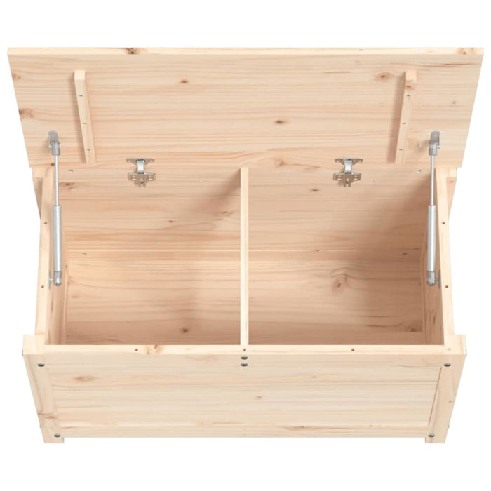 Storage Box 80x40x45.5 Cm Solid Wood Pine Nxtpta