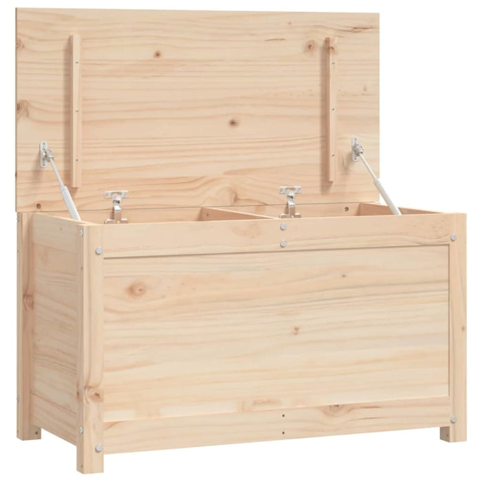 Storage Box 80x40x45.5 Cm Solid Wood Pine Nxtpta