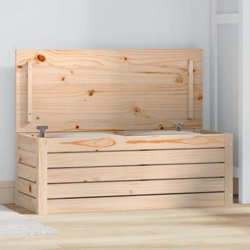 Storage Box 89x36.5x33 Cm Solid Wood Pine Nxtlok