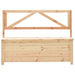 Storage Bench 120 Cm Solid Pine Wood Xnnpna