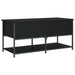 Storage Bench Black 100x42.5x47 Cm Engineered Wood Ntkbxt