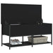 Storage Bench Black 100x42.5x47 Cm Engineered Wood Ntkbxt