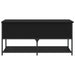 Storage Bench Black 100x42.5x47 Cm Engineered Wood Ntkbxt