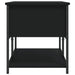 Storage Bench Black 100x42.5x47 Cm Engineered Wood Ntkbxt