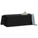 Storage Bench Foldable Black Pvc Tiakbl