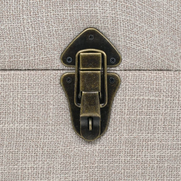 Storage Bench Solid Wood and Steel 111x34x37 Cm Xapilt