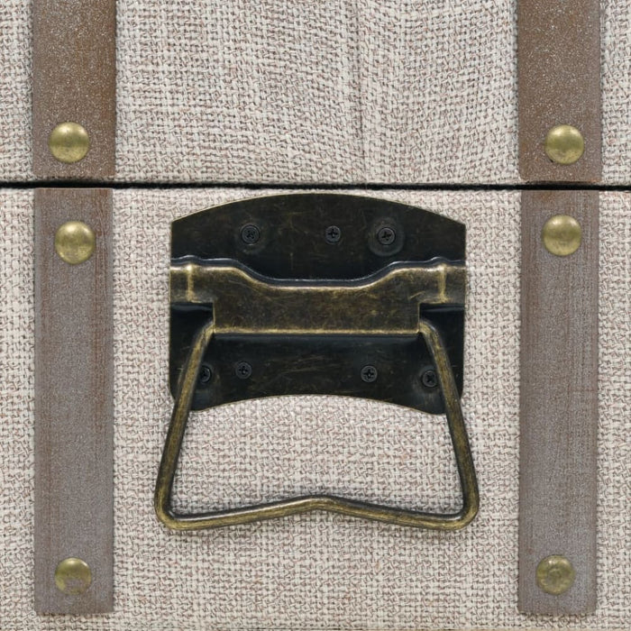 Storage Bench Solid Wood and Steel 111x34x37 Cm Xapilt