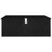 Storage Box Black 100x55x37 Cm Aluminium Opxxpi