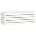 Storage Box White 89x36.5x33 Cm Solid Wood Pine Nxtlxb