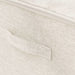 Storage Boxes 2 Pcs Fabric 43x34x23 Cm Cream Ttxkoo