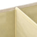 Storage Boxes 2 Pcs Fabric 50x30x25 Cm Cream Ttxkoi