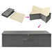 Storage Boxes 2 Pcs Fabric 70x40x18 Cm Anthracite Ttxkba