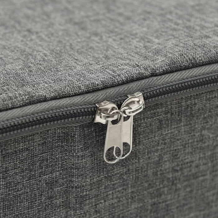 Storage Boxes 2 Pcs Fabric 70x40x18 Cm Anthracite Ttxkba