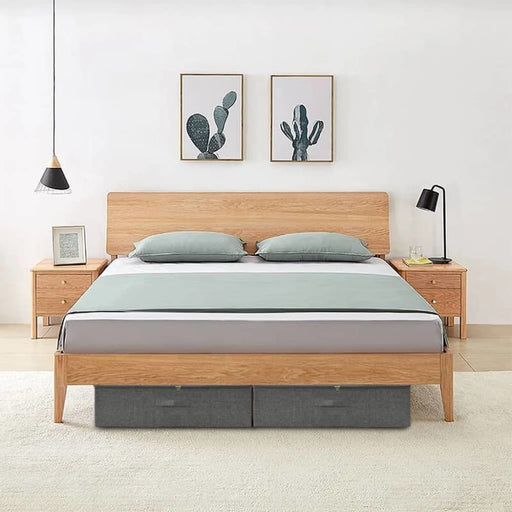 Storage Boxes 2 Pcs Fabric 70x40x18 Cm Anthracite Ttxkba