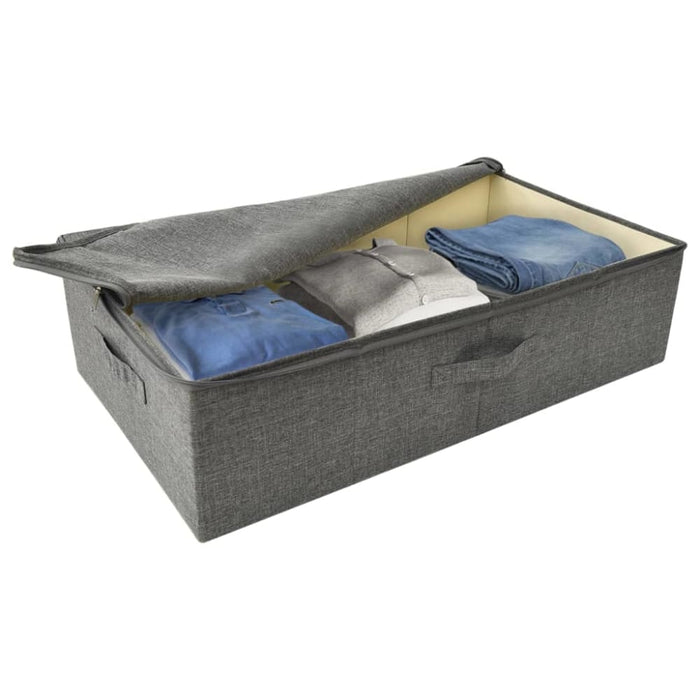 Storage Boxes 2 Pcs Fabric 70x40x18 Cm Anthracite Ttxkba