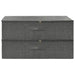 Storage Boxes 2 Pcs Fabric 70x40x18 Cm Anthracite Ttxkba