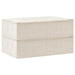 Storage Boxes 2 Pcs Fabric 70x40x18 Cm Cream Ttxkbn