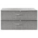 Storage Boxes 2 Pcs Fabric 70x40x18 Cm Grey Ttxkbl