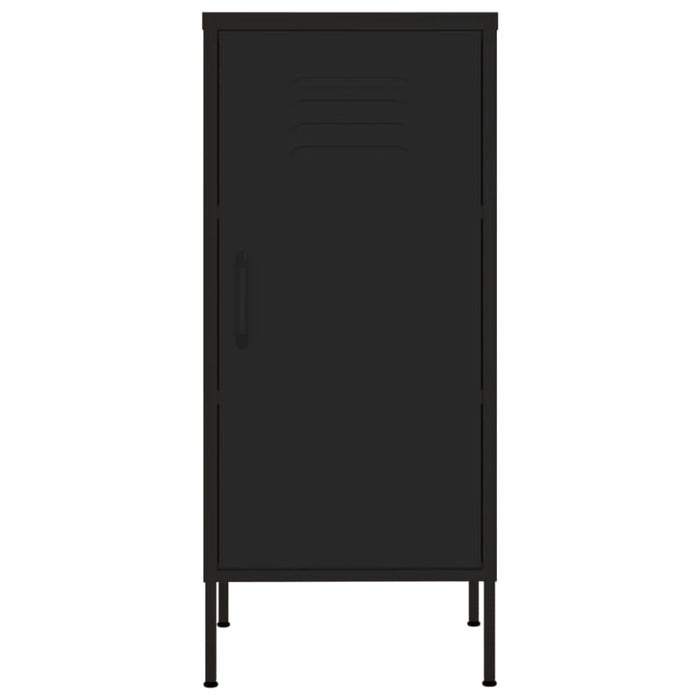 Storage Cabinet Black 42.5x35x101.5 Cm Steel Ttlokl