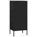 Storage Cabinet Black 42.5x35x101.5 Cm Steel Ttloni