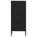 Storage Cabinet Black 42.5x35x101.5 Cm Steel Ttloni