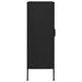 Storage Cabinet Black 80x35x101.5 Cm Steel Ttloin