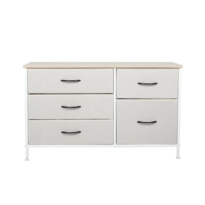 Storage Cabinet Tower Chest of Drawers Dresser Tallboy 5