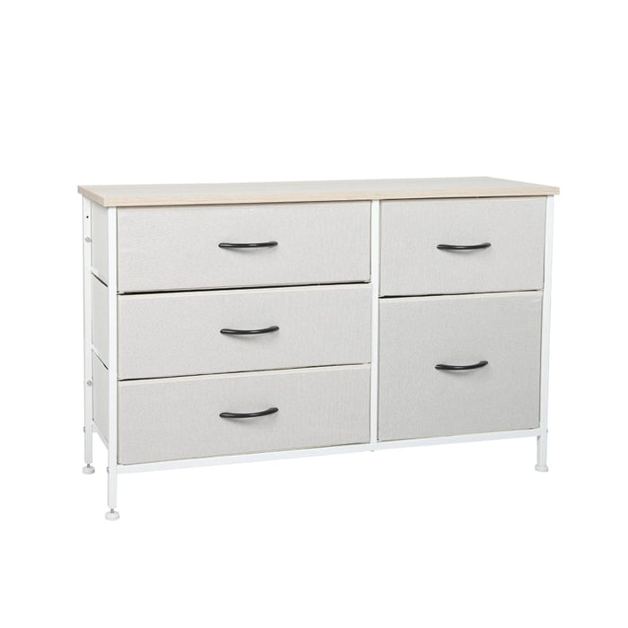 Storage Cabinet Tower Chest of Drawers Dresser Tallboy 5